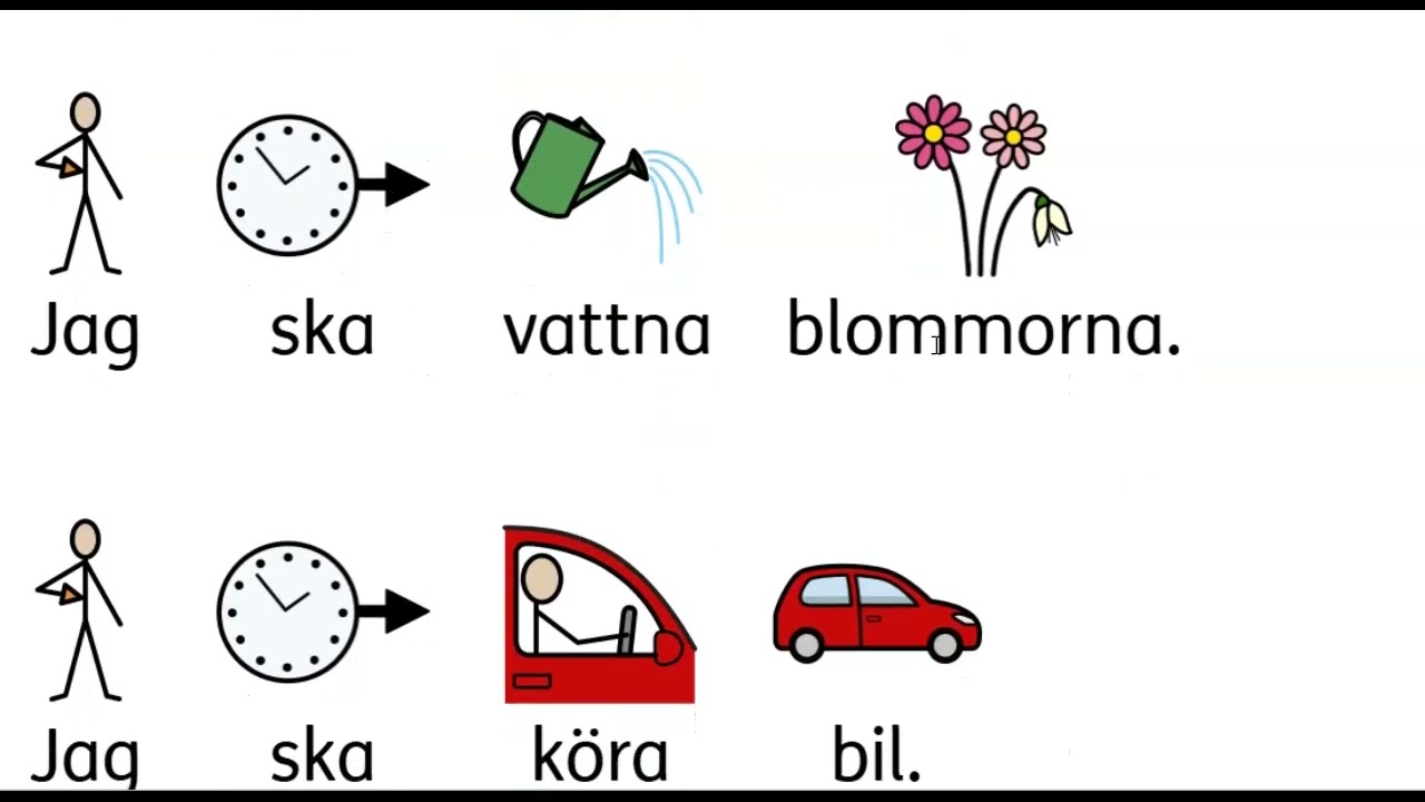 SFI Läs och lyssna på enkla meningar