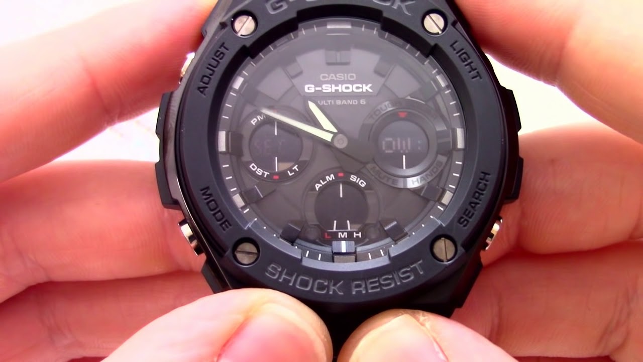 GShock GAW-100 - Detailed How-To Tutorial on module 5444 - YouTube