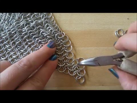 How to Weave a Chainmaille Bra 
