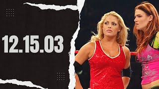 WWE Raw - 12.15.03 -  Christian \u0026 Chris Jericho vs Lita \u0026 Trish Stratus