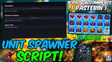 *OP* 🔥 Unit Spawner Script 🔥 Toilet Tower Defense Script Working 🚀 New Ultimate Update Pastebin 2024