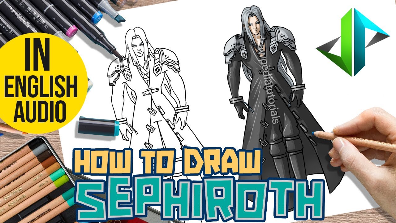 How To Draw Sephiroth Easy