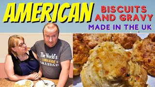 UK Couple Try Biscuits And Gravy American Style In The Air Fryer