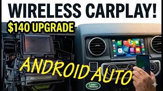 How I installed a Wireless CarPlay &amp; Android Auto: Land Rover Discovery 4 (2011-2016)