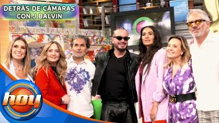 Detrás de cámaras de la espectacular visita de J Balvin a Hoy | Programa Hoy