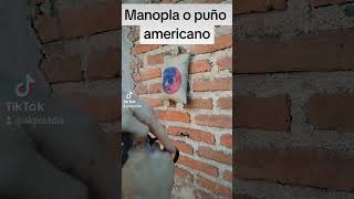 #DefensaPersonal Manopla, Boxer o nudillos americanos.