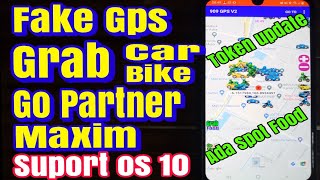 Fake Gps GoPartner gojek Grab maxim  Anterin OJOL Anti Blank spot suport os 10 Q (909 GPS VIP V2) screenshot 1