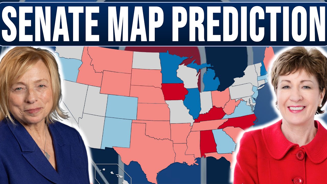 The 2026 Senate Map Based On The Newest Polls and Polling Averages ...