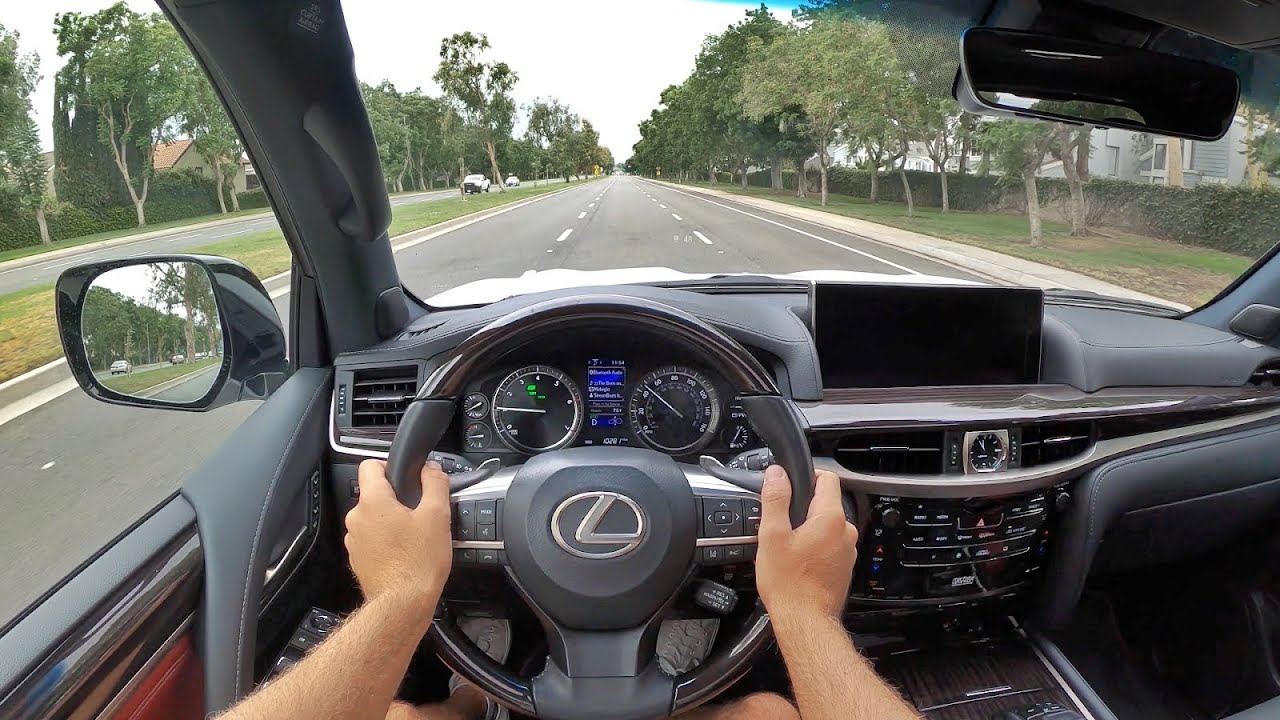 2021 Lexus LX 570 POV Test Drive (3D Audio)(ASMR)