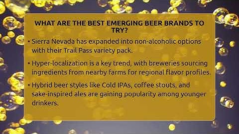 What Are The Best Emerging Beer Brands To Try? - The Pint Guy