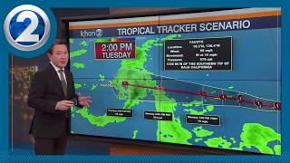 HAWAII WEATHER: Hurricane Fausto expected to weaken as it passes through the islands next week