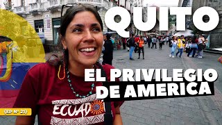 así es #QUITO: ÚNICA en ECUADOR y AMÉRICA