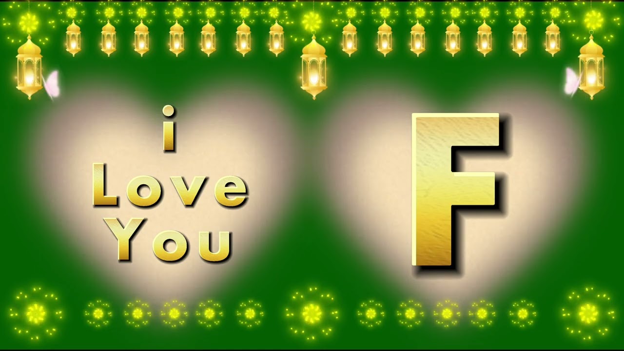 Letter F Love Status 
