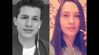 One Call Away Charlie Puth feat svirlinka duet on Smule app