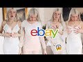 Trying On Wedding Dresses From Ebay!!!