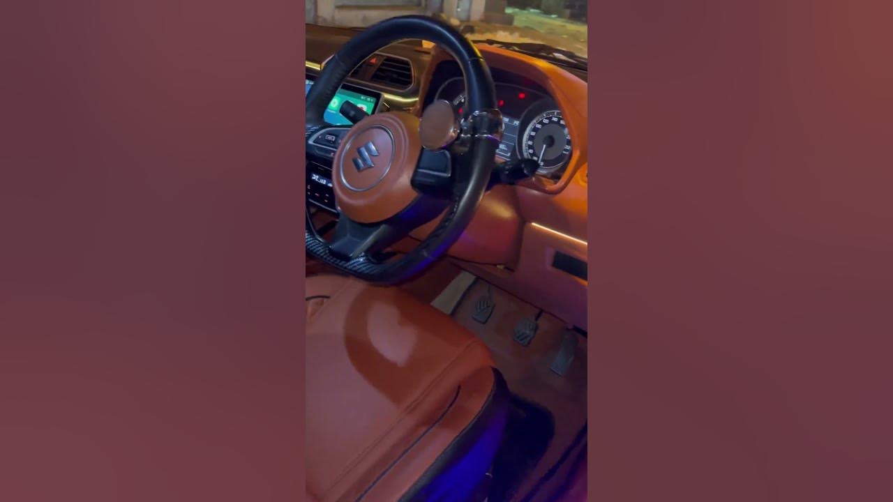Dzire Luxury interior❤️‍🔥NewDzire modified #dzire #modified #car #viral #shortviral #youtubeshorts