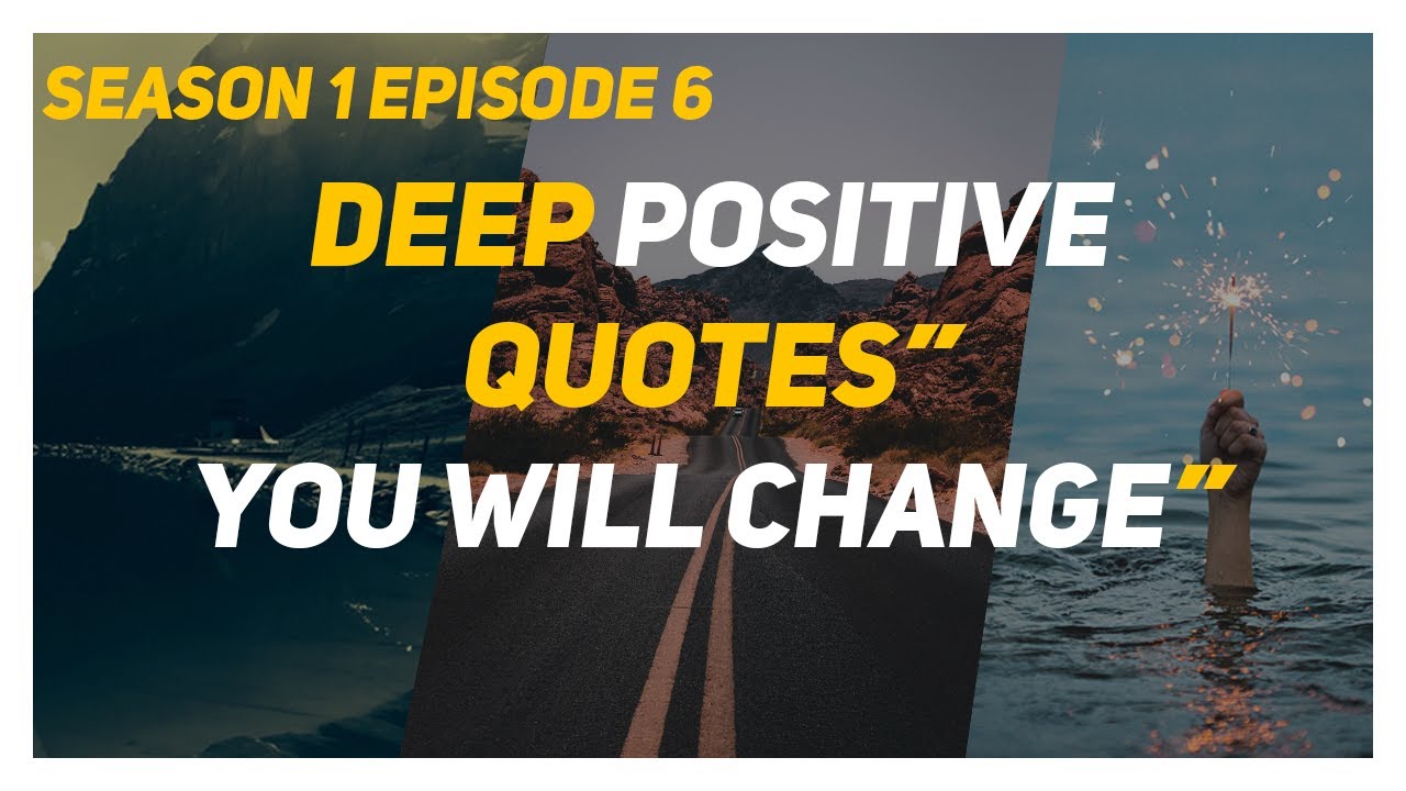 11 Positive Quotes English Motivational Quotes Status Quotes deep positive S1E6 YouTube