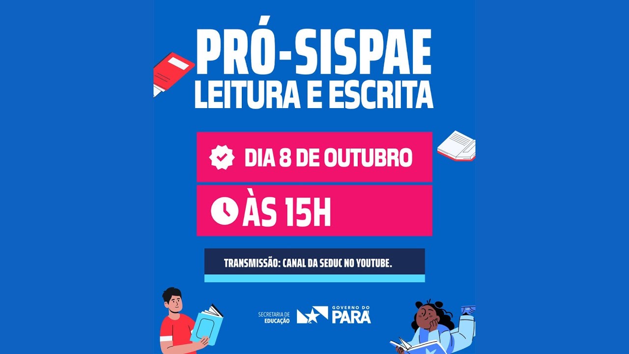 Leitura e Escrita - Pró-SisPAE Alfabetiza 2025 - Live 5