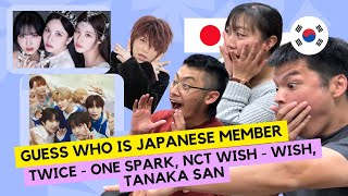 KOREAN x JAPANESE x AMERICAN REACTION TO TWICE - ONE SPARK, NCT WISH - WISH / KOREAN WITH CHERRY