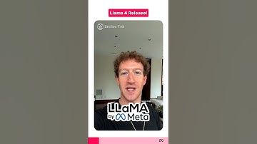 Llama 4 Release #meta #ai #markzuckerberg