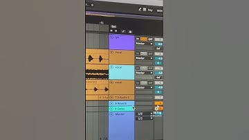 How to make reverse reverb in ableton live in 1 MINUTE #abletonlive #musicproducer