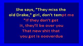 Drake -  Headlines (karaoke)