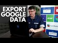 Download or Export your Google Data - How to use Google Takeout  | Tips & Tricks Episode 46