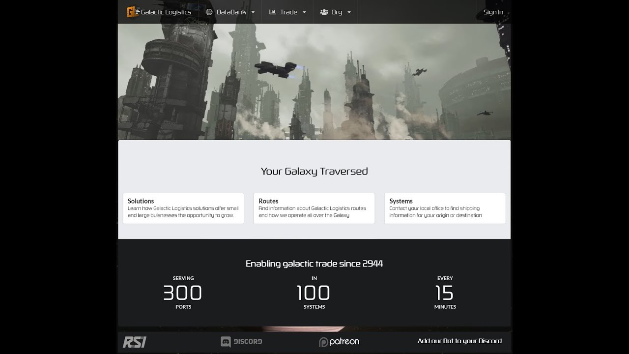 Star Citizen | 3.6.1 | Galactic Logistics Org
