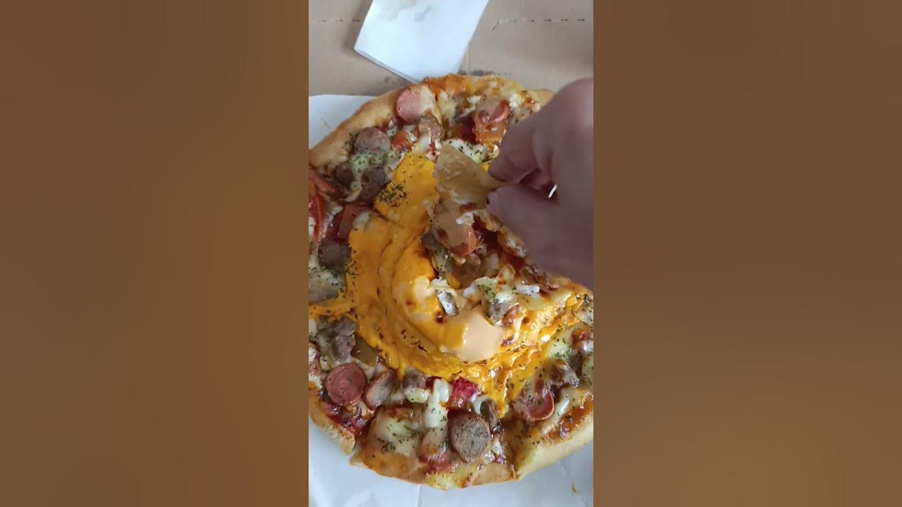 Cheese Volcano MeatMax Dominos Pizza