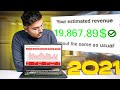 How much money i made from youtube in 2021 with proof  youtube income report