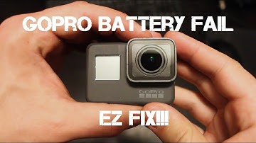 EZ FIX #1: GoPro HERO 6 / 7 How to repair broken battery realease tab
