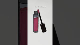 Relaxing Lipgloss Coloring Marker ASMR #shorts #asmr #art #coloring #satisfying #asmrsounds