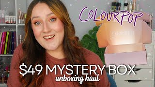 COLOURPOP FLOWER MOVES MYSTERY BOX - $49 Surprise Bundle Haul... Is It Worth It?! Unboxing Makeup!