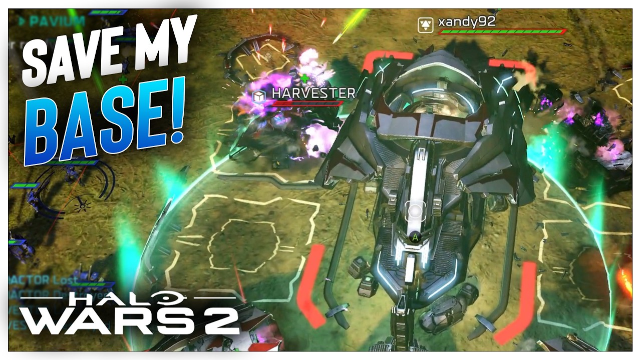Someone please SAVE my Base! Halo Wars 2