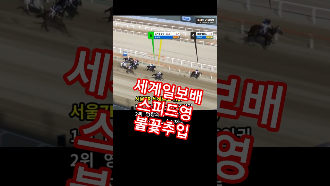 2/15 서울경마장 세계일보배(L) 조인권 기수의 스피드영 우승