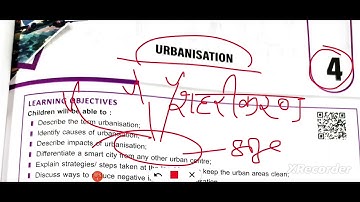 ICSE class 8 geography chapter 4 urbanisation