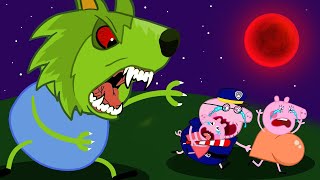 George Turn Into A Zoombie Wolf | Peppa Pig Funny Animation