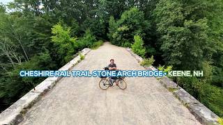 Cheshire Rail Trail Stone Arch Bridge • Keene NH