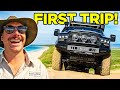 Ram vs giant sand dune testing my new 4wd