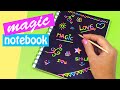 DIY crafts: MAGIC NOTEBOOK (Back to school) - Innova Crafts