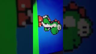 yoshi island meme but is 8 bit