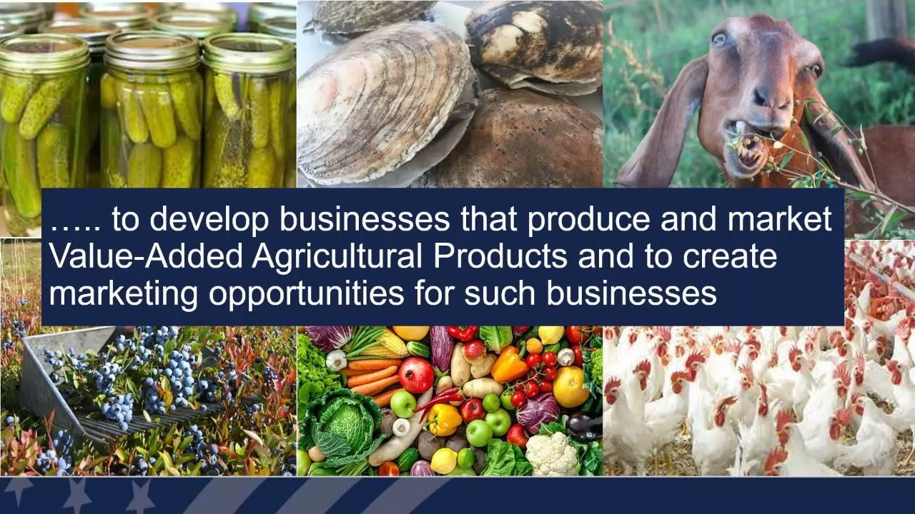 Value-Added Producer USDA Presentation for 2022 Maine Agricultural ...
