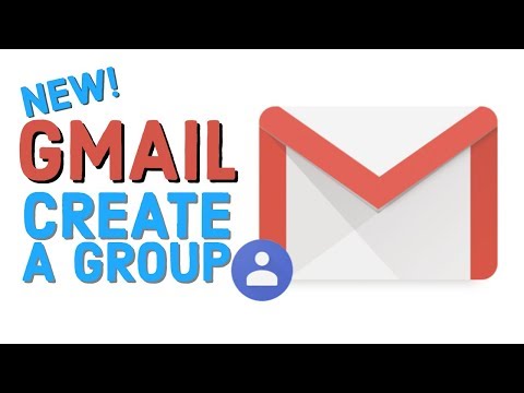 Create a Group in the NEW Gmail