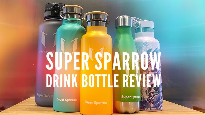 Botella de agua Super Sparrow Acero inoxidable con Ecuador