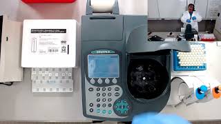 Absorption Spectrum of TP reagent & QC I serum obtained with a Genesys 6 spectrophotometer