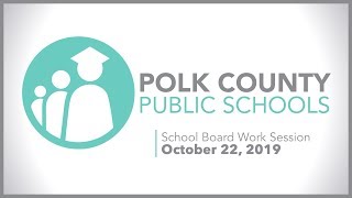 School Board Work Session | October 22, 2019