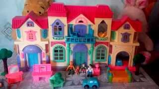 Family House, Doll house, dog, toy , Кукольный дом Family House, Doll house, dog, toy , Кукольный дом