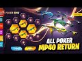 Poker Mp40 Return Confirm Date🤯💥| Next Universal Ring Event | Classic Jazz Pant Return |Ff New Event