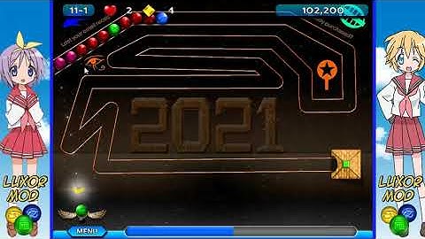 Luxor Custom Map: Happy New Year 2021 Orange By: Ragib