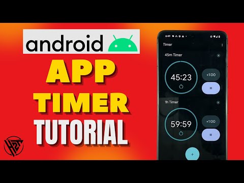 How To Use Android's App Timer
